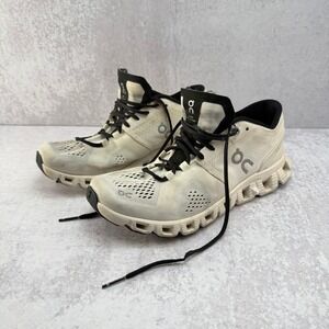 On Cloud X Womens 6 Eur 37 White Black Running Shoes Sneakers